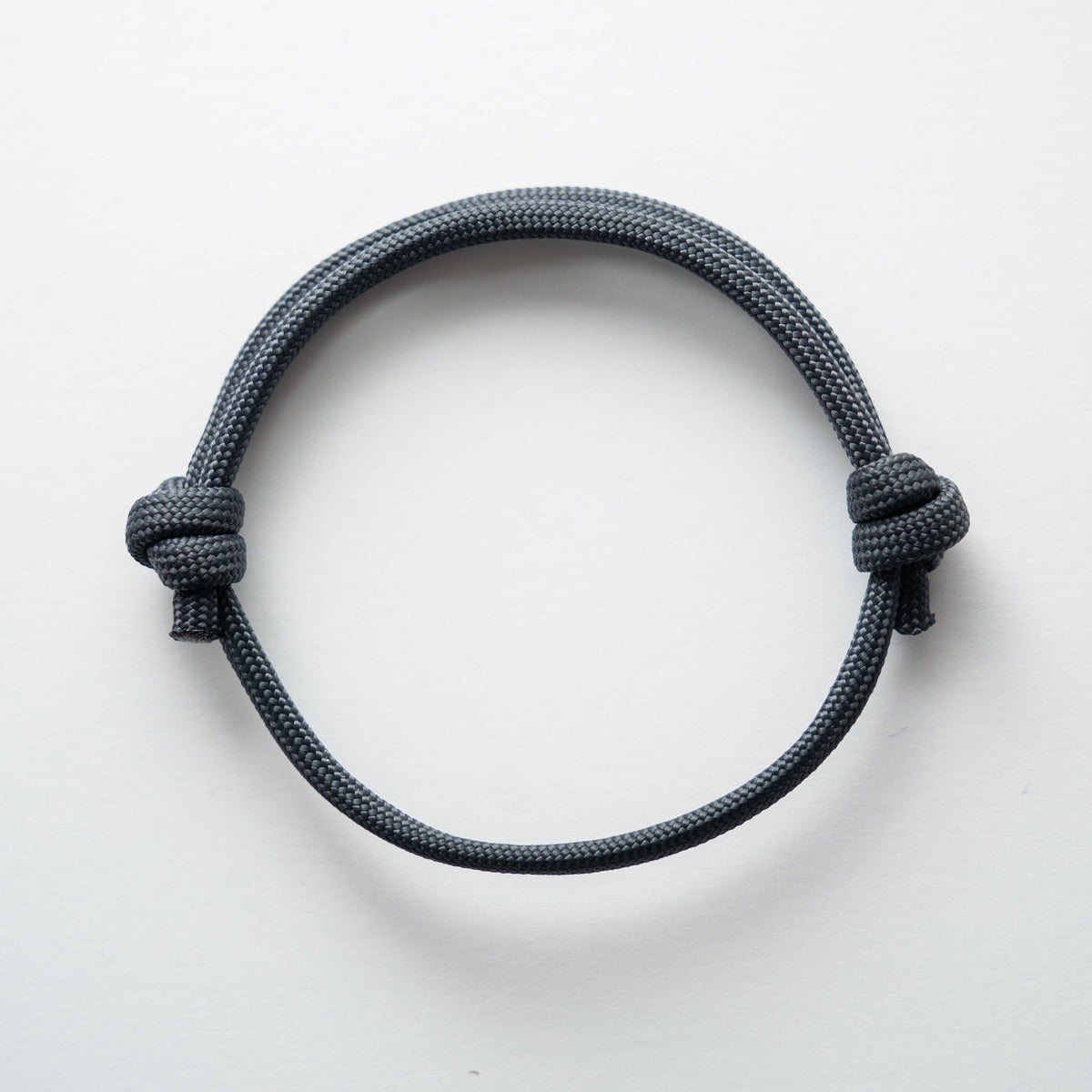 Black — Paracord Bracelet Solid