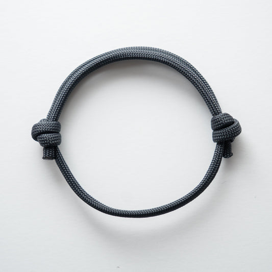 Black — Paracord Bracelet Solid