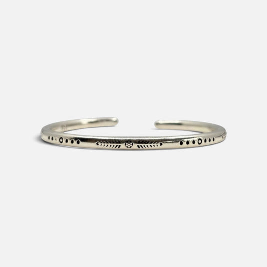 Sterling Tribal Bangle