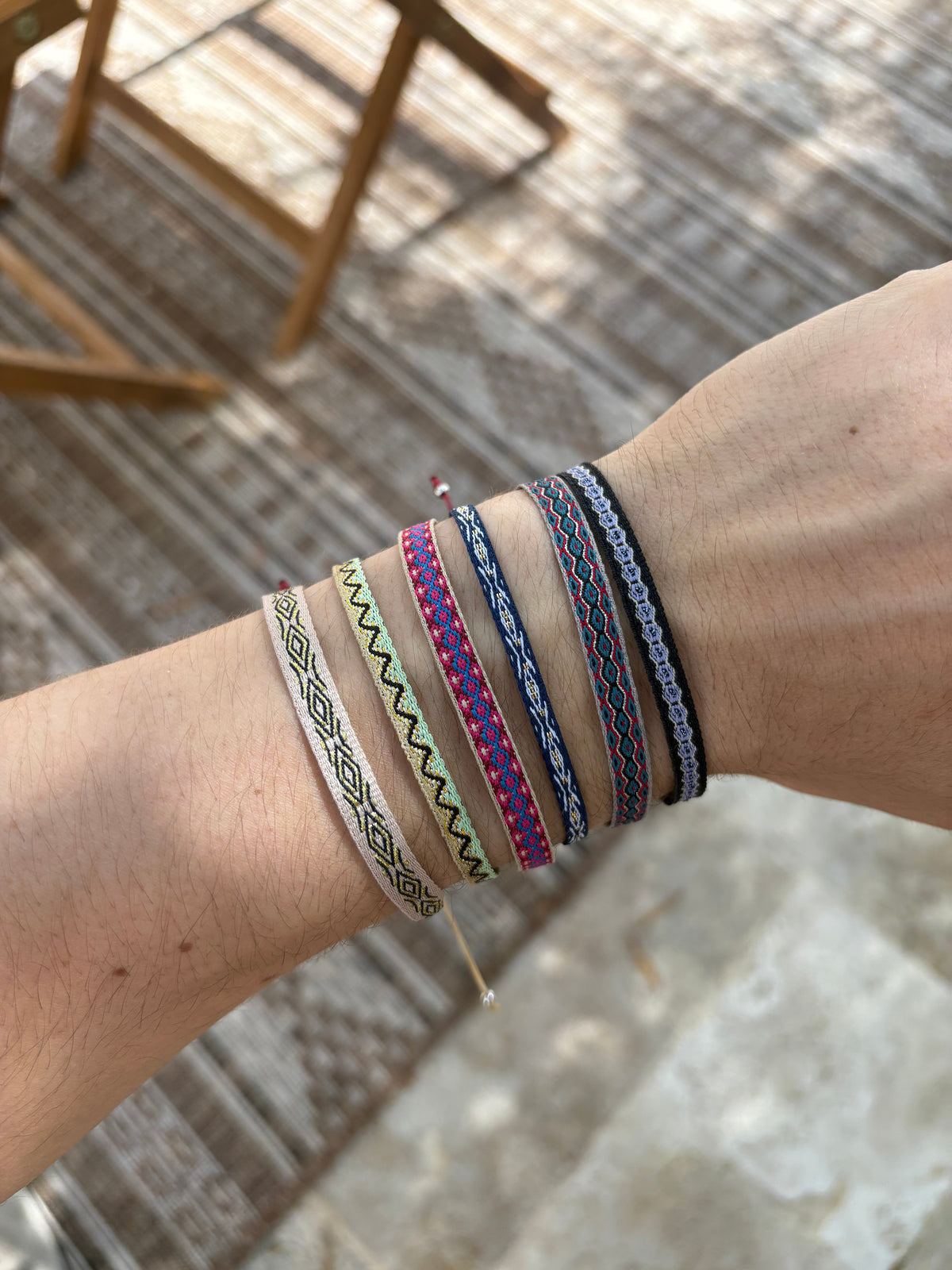 Handmade Woven Bracelet (Azura)