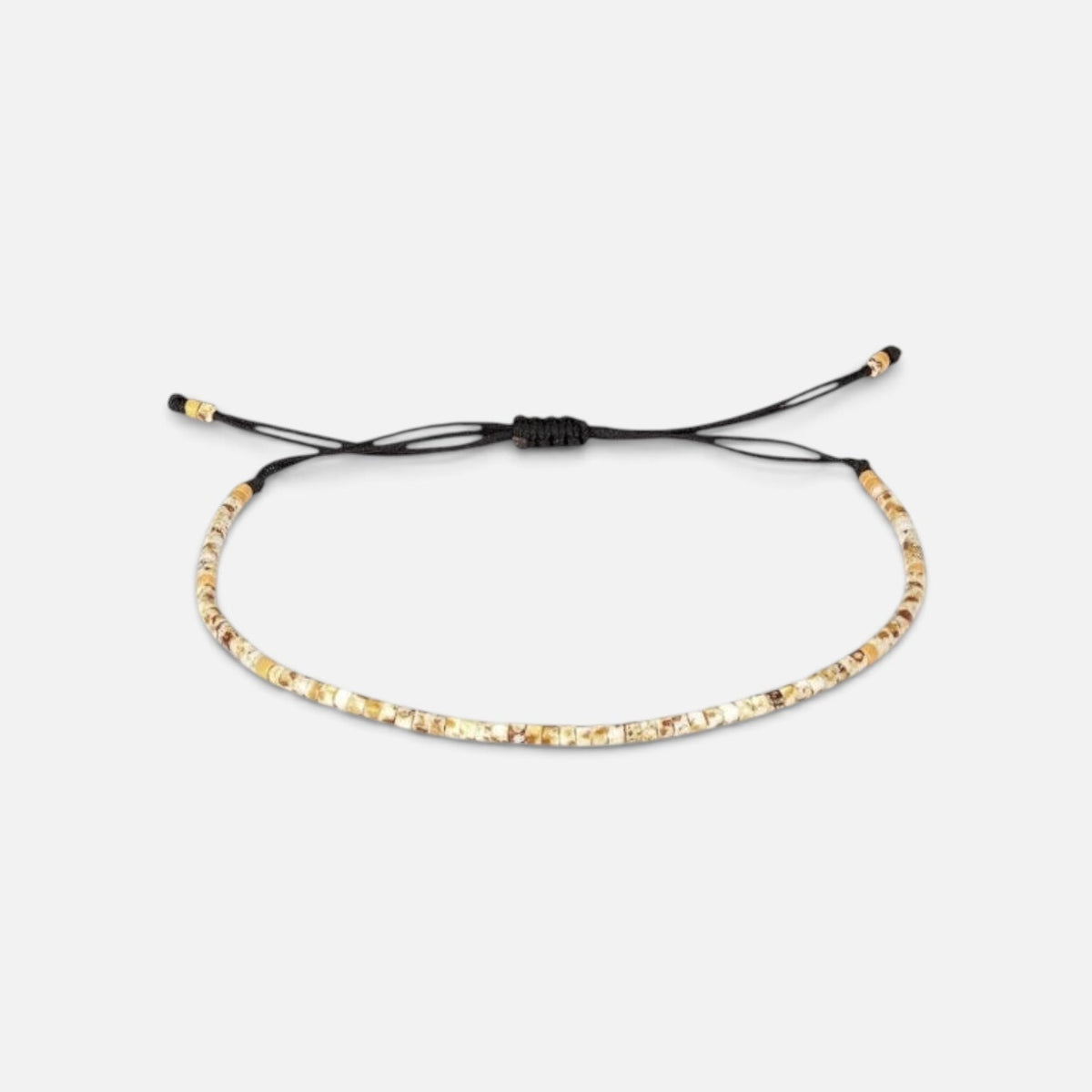 Natural Stone Beads Bracelet (Sand)
