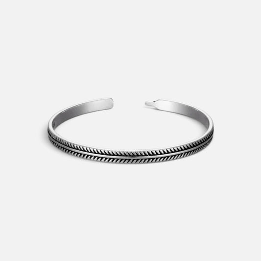 Phoenix Silver Cuff Bracelet