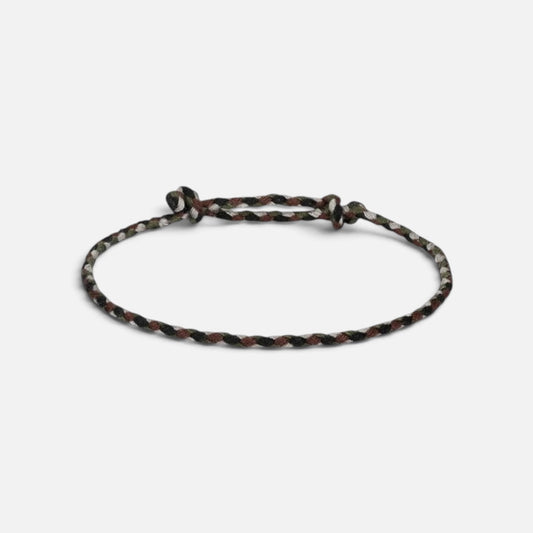 Cotton Bracelet (Brown & Black)