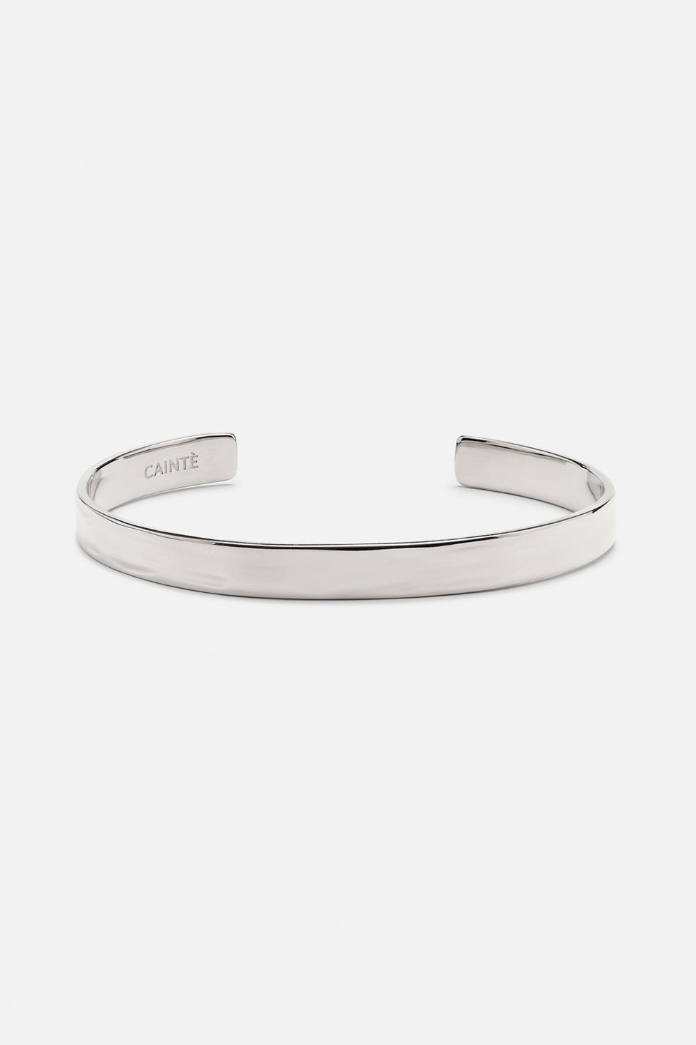 Hammered Bracelet — Silver