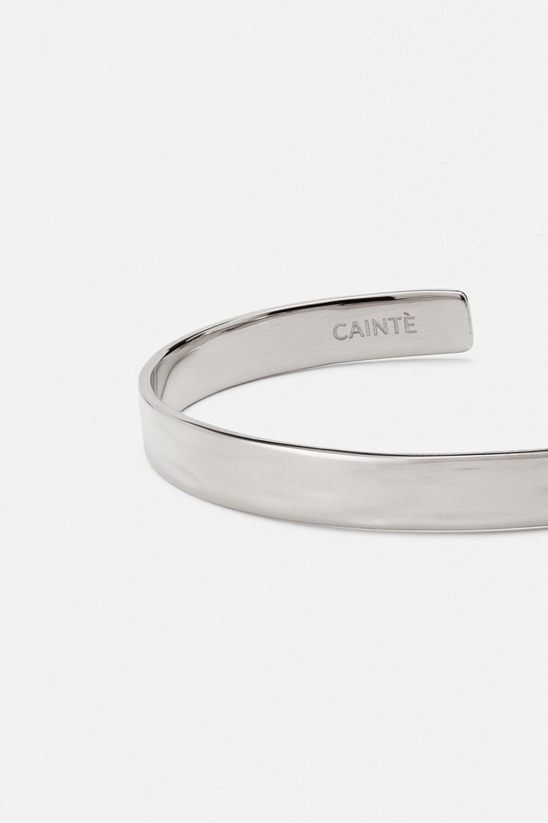 Hammered Bracelet — Silver