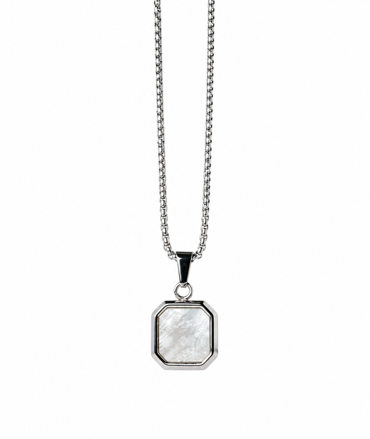 Facet Pendant Necklace