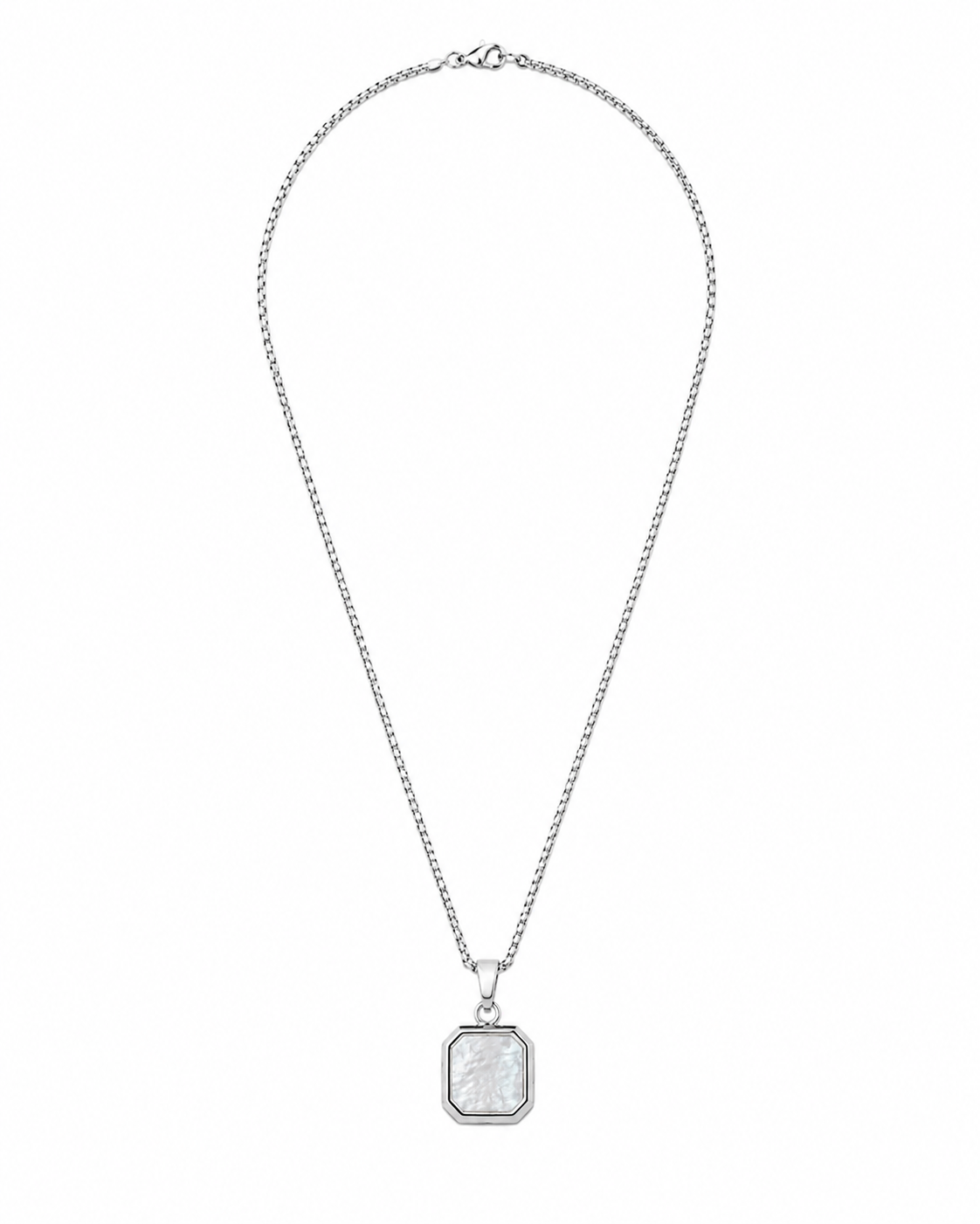 Facet Pendant Necklace