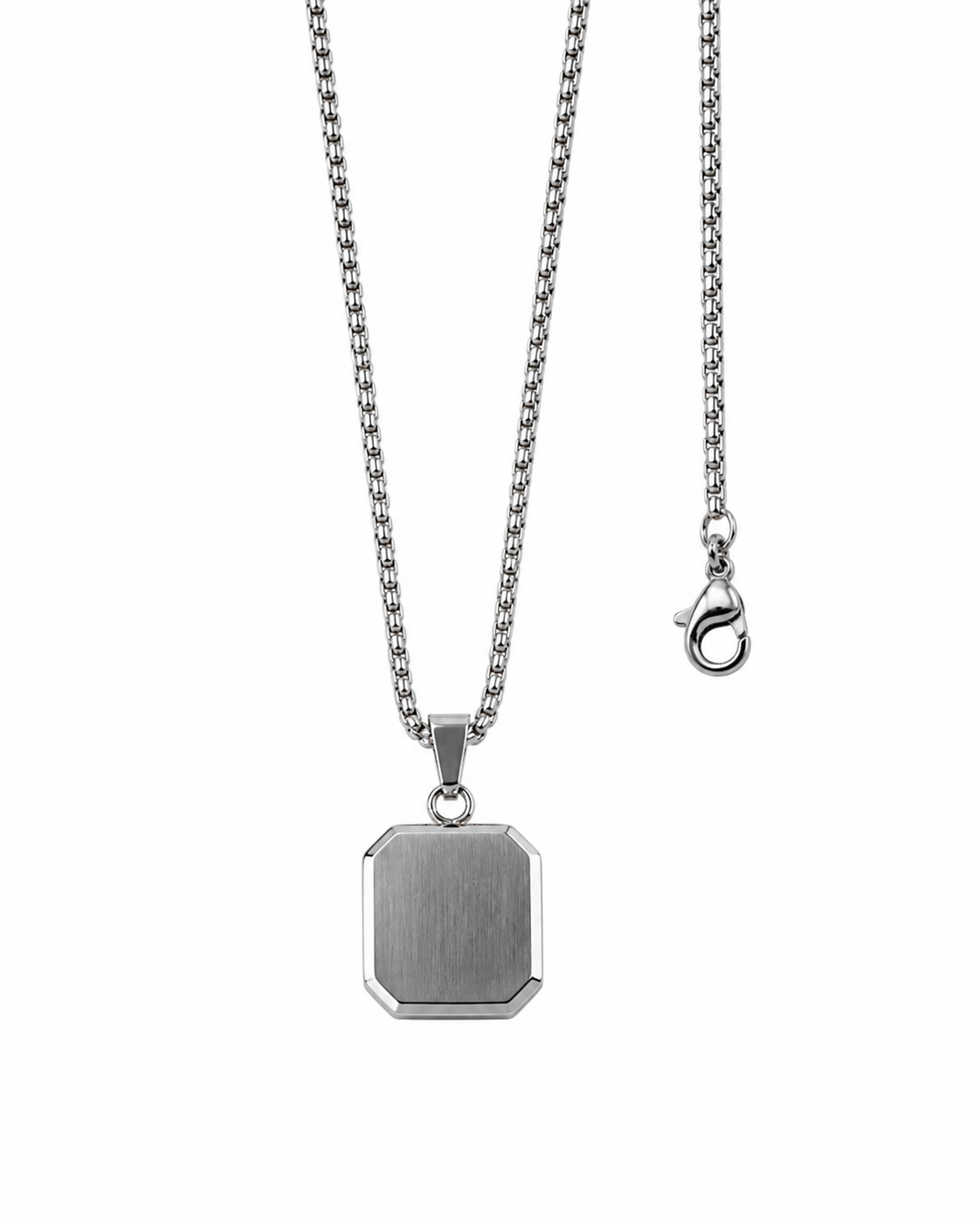 Facet Pendant Necklace