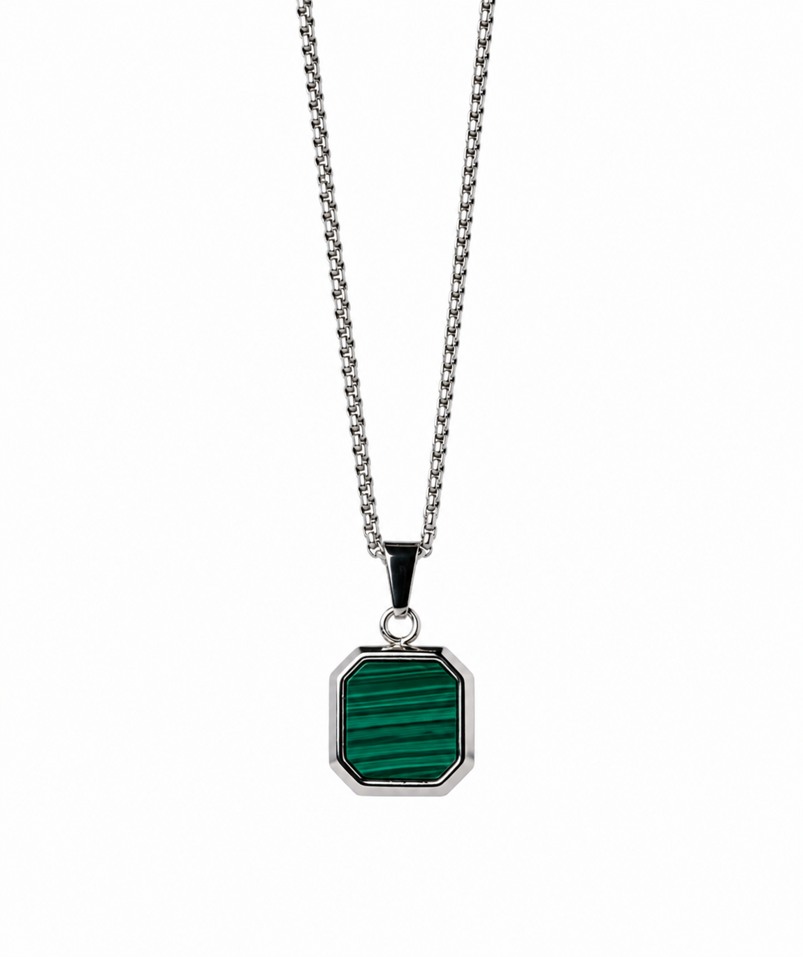 Facet Pendant Necklace