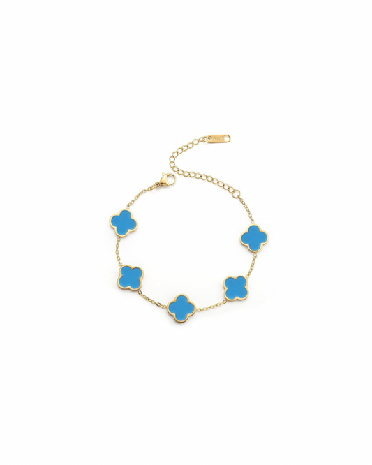 Quadrille Bracelet — Blue